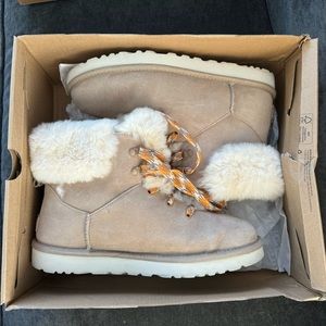 UGG Classic Mini Alpine Lace Boots